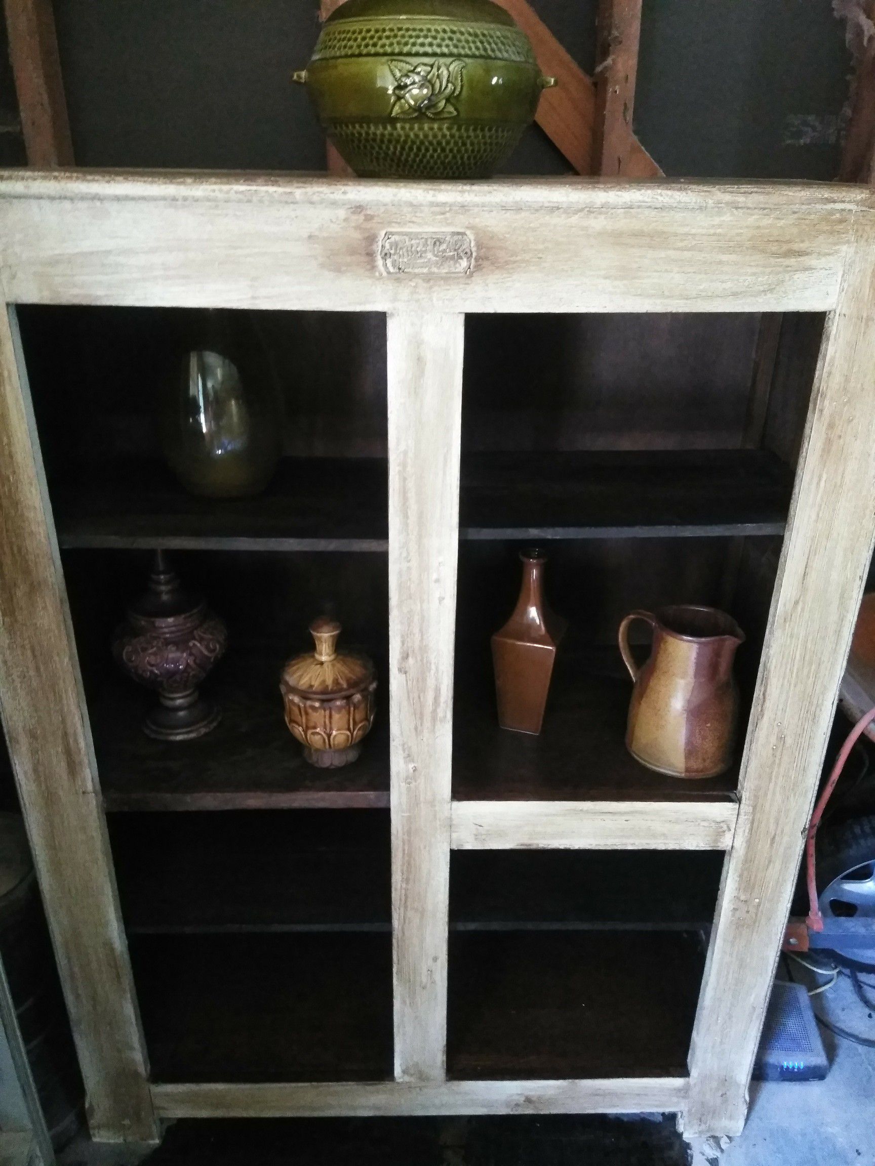 A cabinet shelf