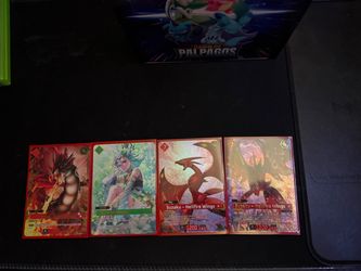 Palworld TCG 4 card bundle (open to trades)