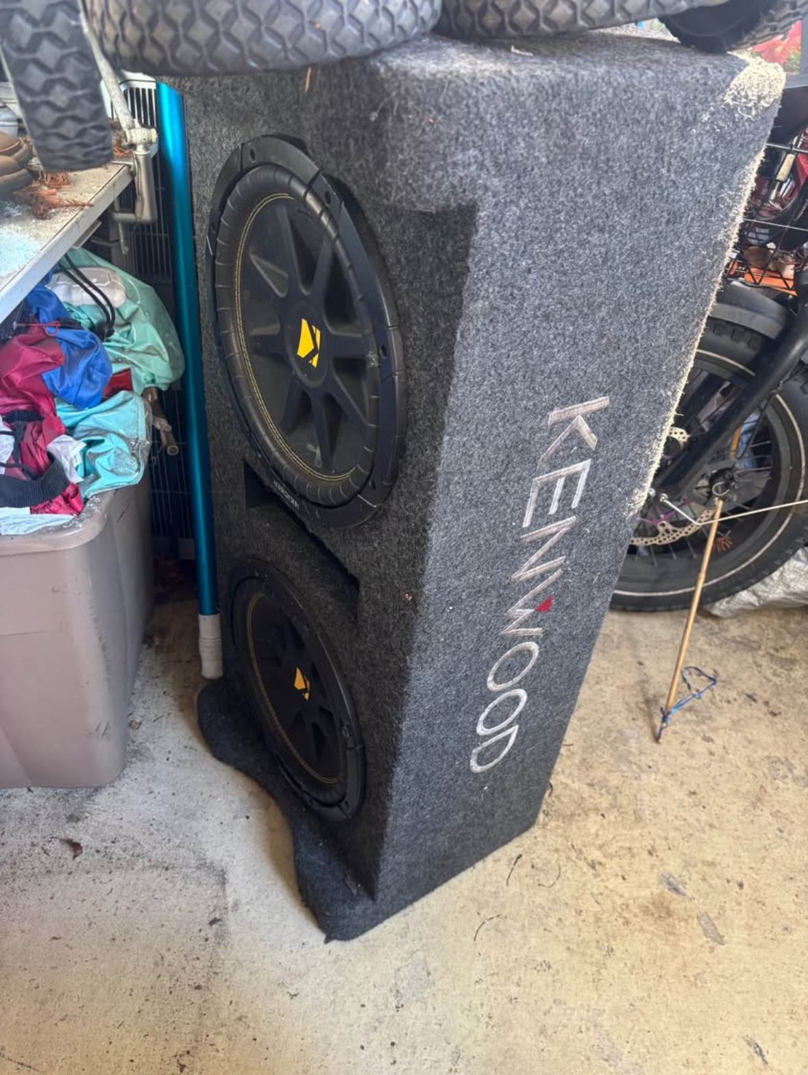 Dual Sub Box Kenwood