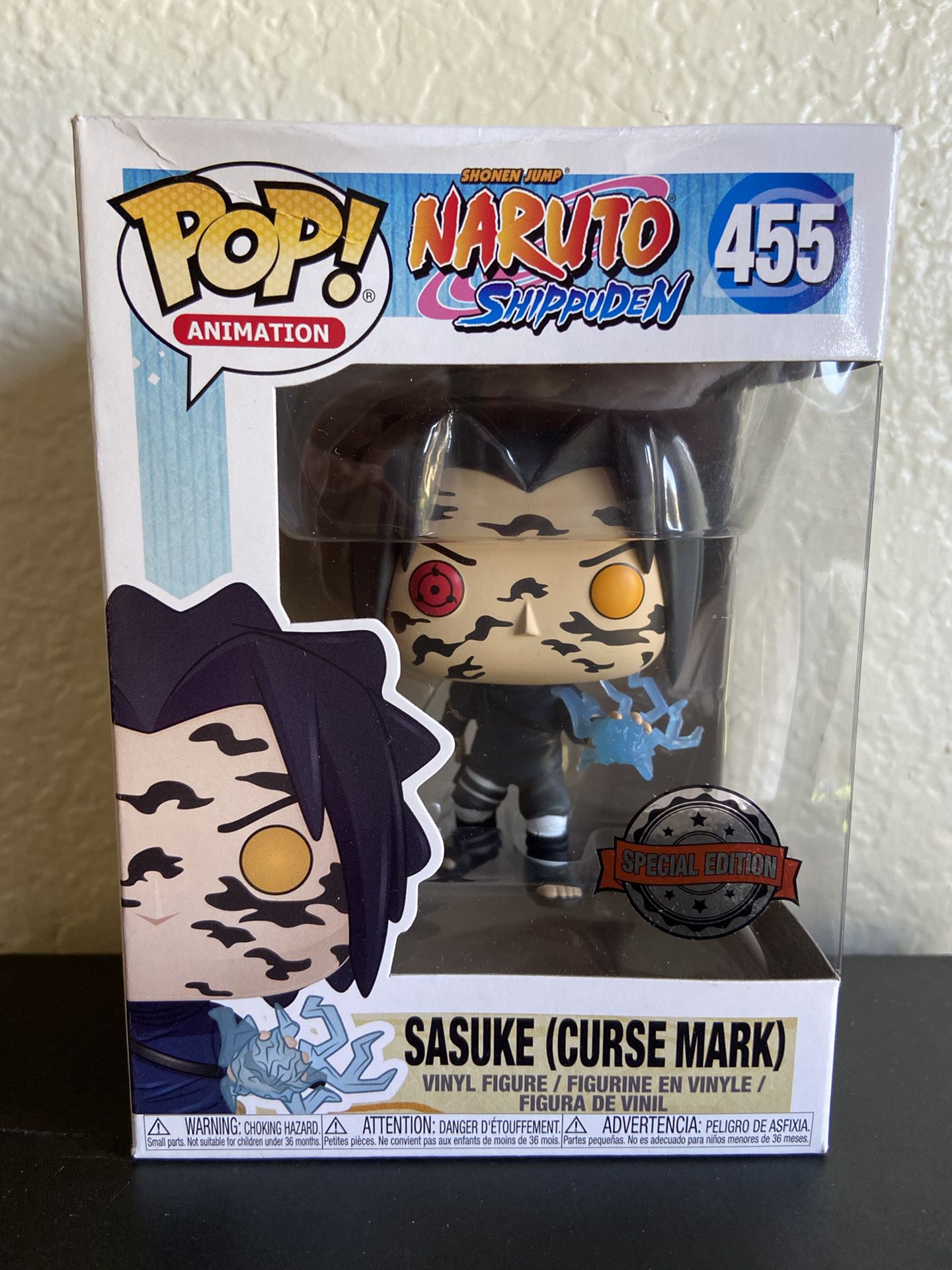 Funko Pop! Sasuke Uchiha Marks #455 Oficial 35525 - Natal em