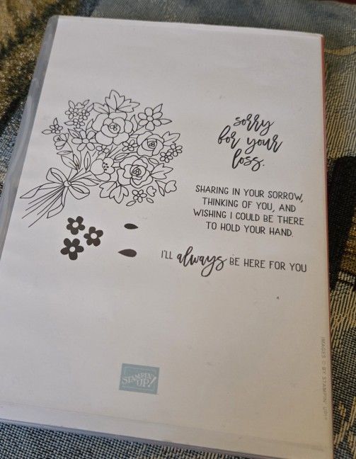 Stampin Up Bouquet Of Hope