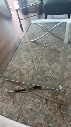 Z Gallerie Coffee table and end table