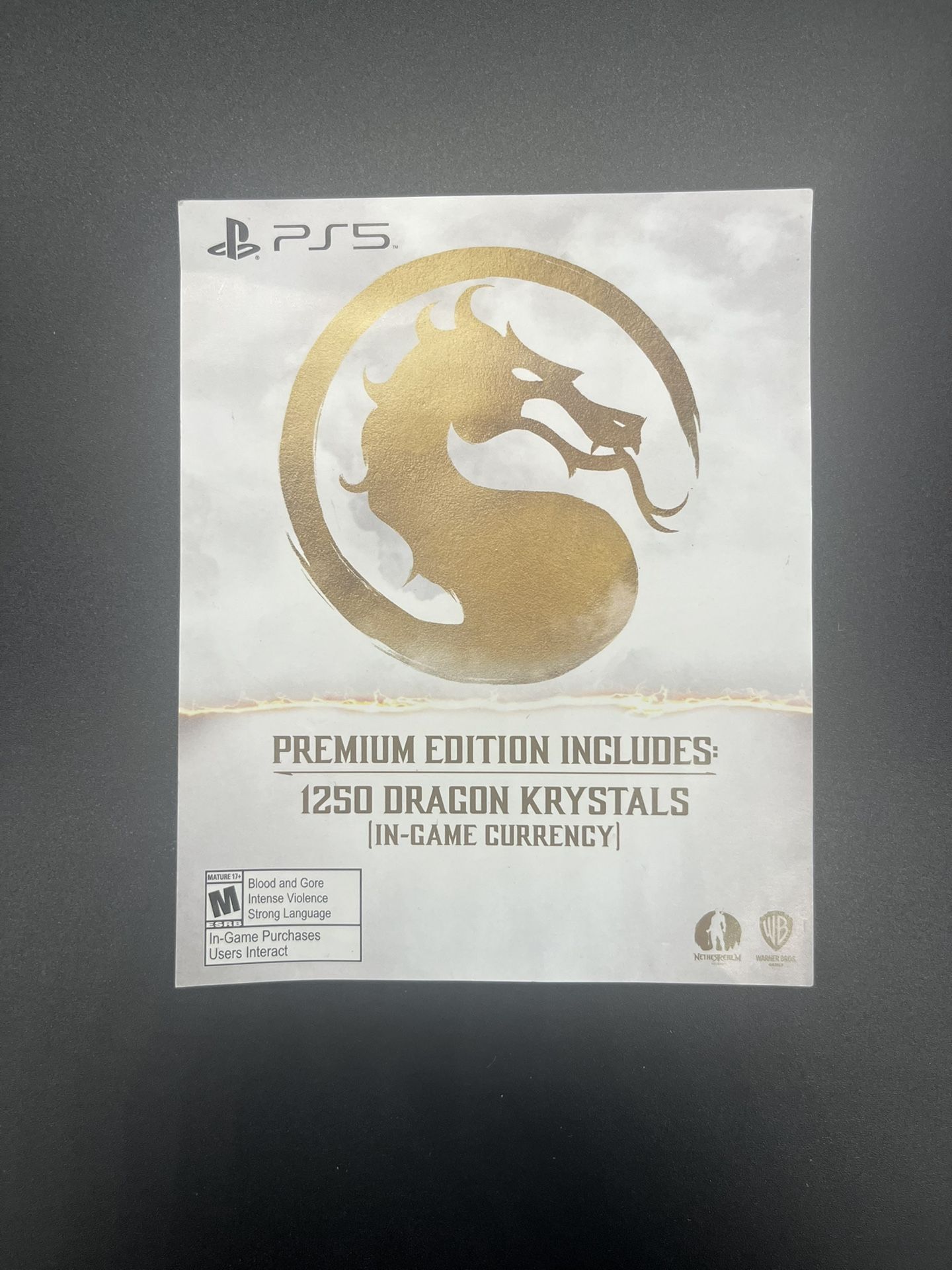 Mortal Kombat 1 Dragon Krystals