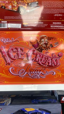 Mister cartoon ice cream truck 1/10 RTR hopping Lowrider (collectors edit ) orange )