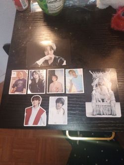 Straykids I.N. 2-photocards 6-stickers