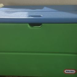 LARGE LITTLE TIKES TOY BOX STORAGE CHEST 