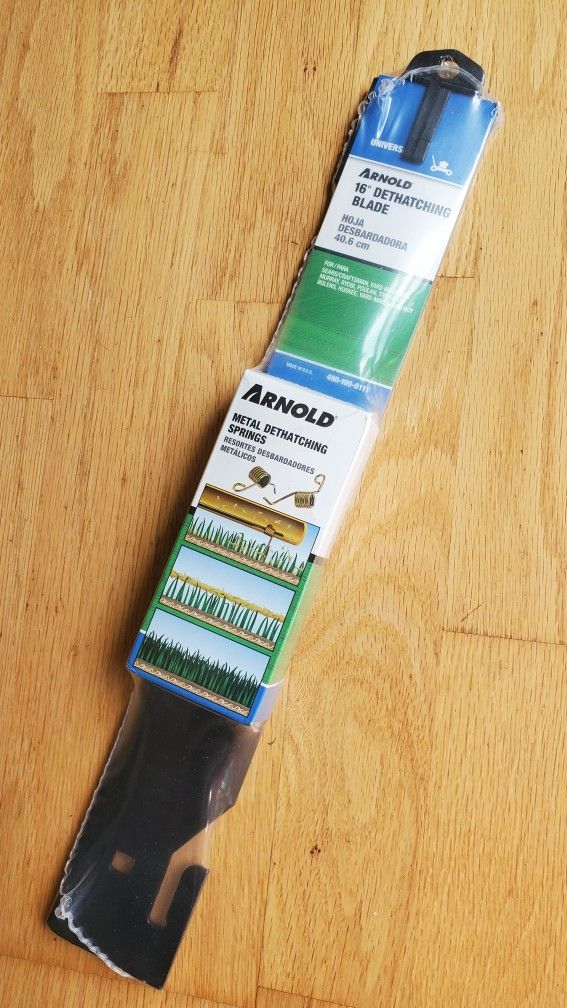 Arnold 16" Dethatching Replacement Lawnmower Blade Universal Mower