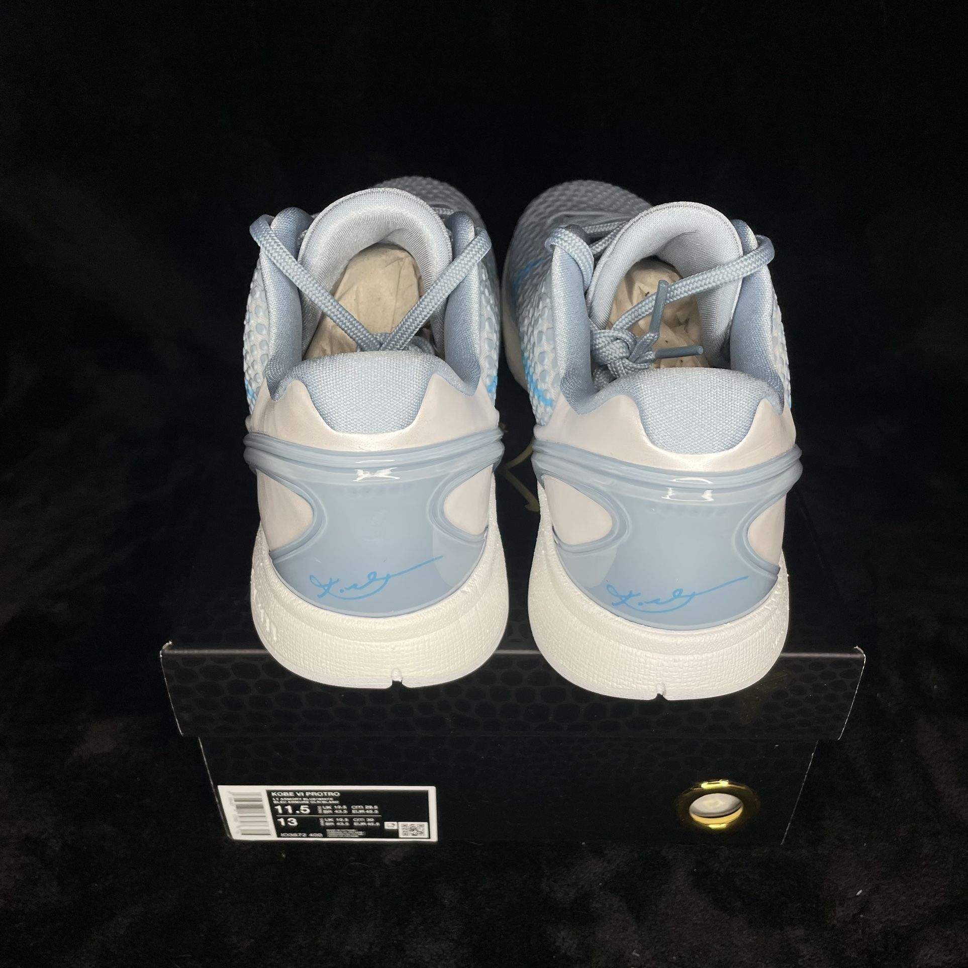 Nike Kobe 6 Protro Caitlin Clark Light Armory Blue Men