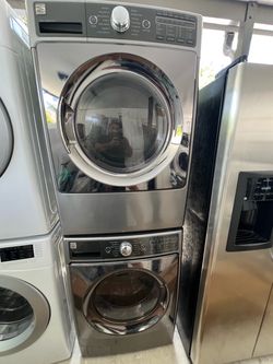 Conjunto de lavadora y secadora