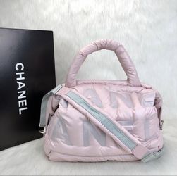 Chanel Embossed Doudoune Bowling Bag for Sale in Los Angeles, CA - OfferUp