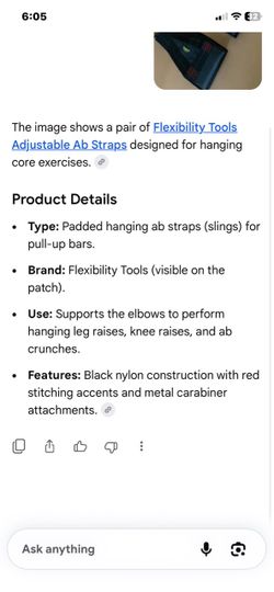 Flexibility Tools Adjustable Ab Straps