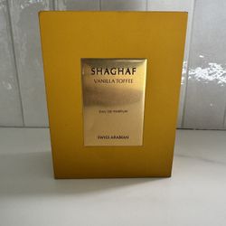 Swiss Arabian Shaghaf Vanilla Toffee Cologne 