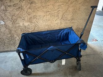 Quest Quad Fold Wagon – Navy Blue