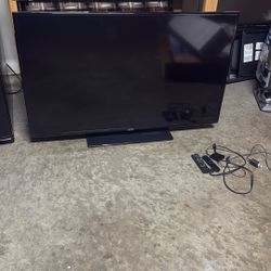 Samsung HD TV 55’ with Free Amazon Fire sticl