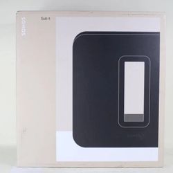 Sonos Sub 4 Wireless Subwoofer | Subg4Us1Blk | Black | New
