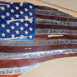 MetaL American Flag