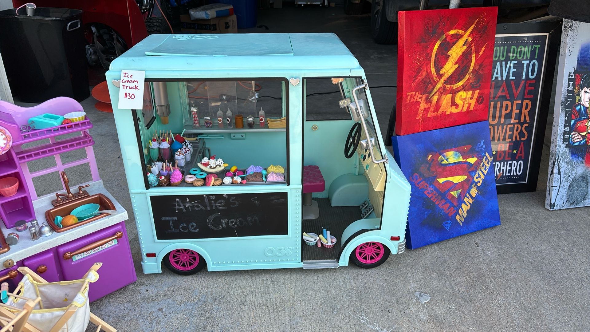 American Girl Doll Ice Cream Truck