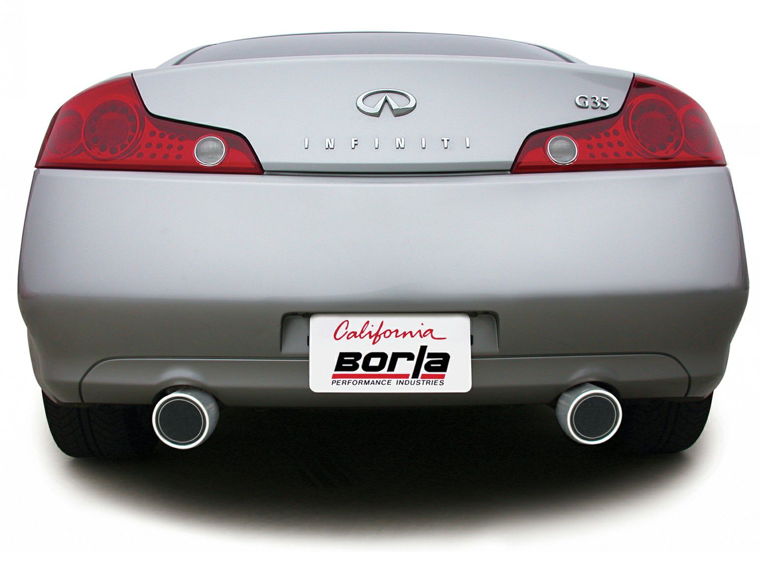 Borla Catback exhaust for the 03-07 G35 Coupe/350Z
