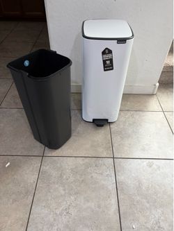 10gallons step trash can