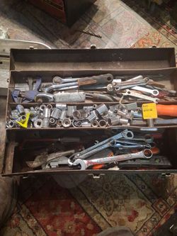 Box with tools