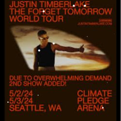 Justin Timberlake May 3 2 Tickets