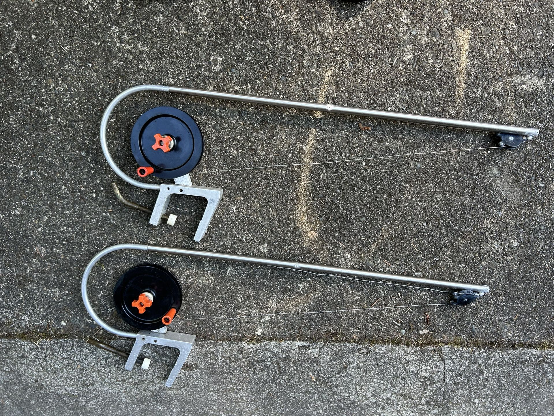 (2) Big Jon Manual Downriggers