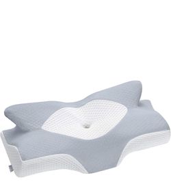 Elviros Cervical Memory Foam Pillow Contour Pillows for Neck and Shoulder Pain