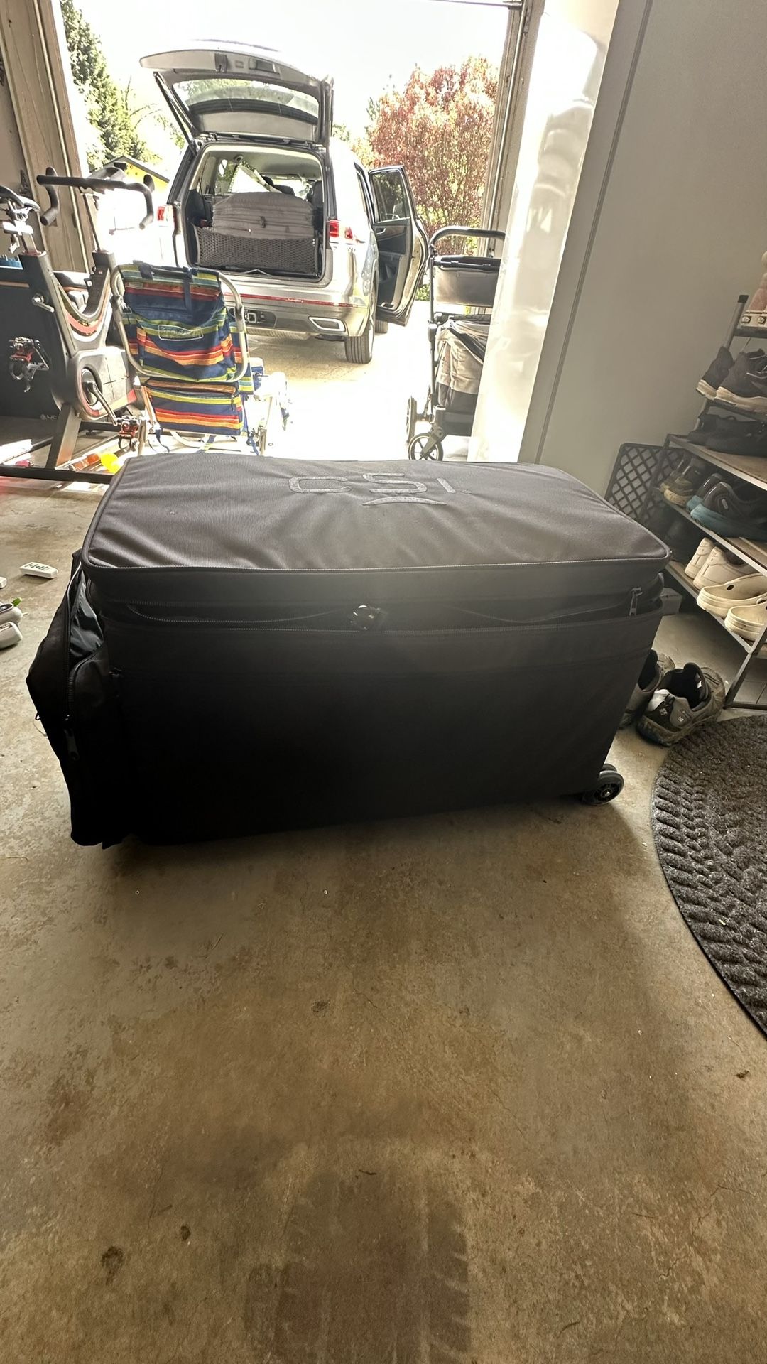 Two For $75. Large Heavy Duty Gear Bag- Watts Bags Rolling Trunk Bag.