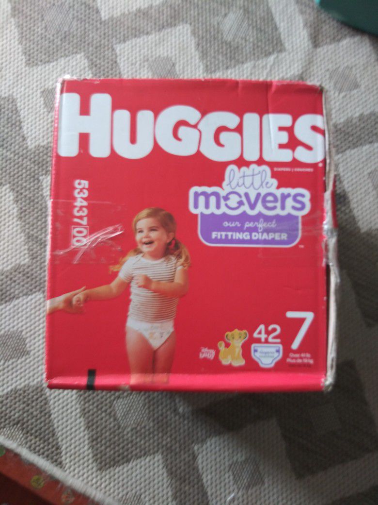 Huggies Little Movers Size 7