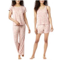 Lucky Brand Pj Set. Price Is For 4pcs Set