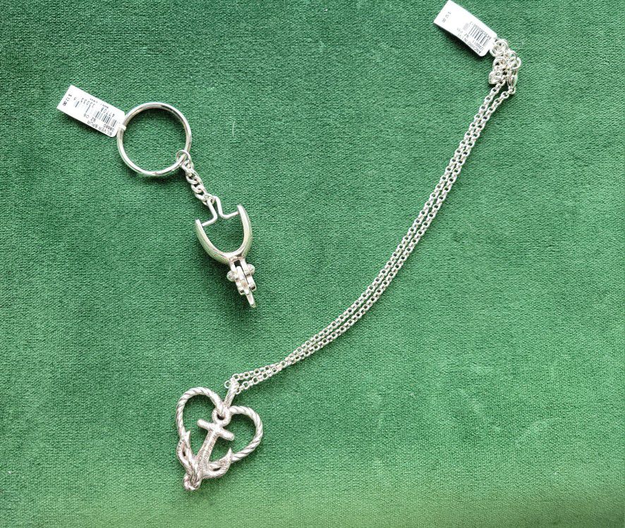 Brighton Necklace And Key Chain