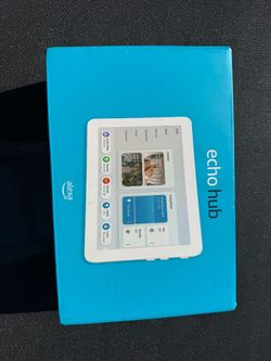 Echo Hub 8 in. Smart Home Control Panel with Alexa Compatible with Over 140,000 Devices