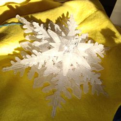 Vintage snowflake ornament
