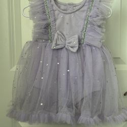 Purple Party Wear Dress