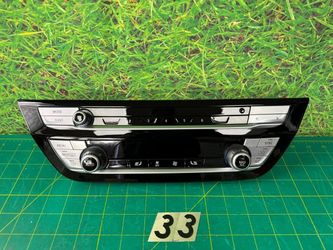 18-24 BMW X3 G01 A/C HEATER & RADIO SWITCH CONTROL OEM