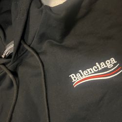Balenciaga embroidered Bernie hoodie 