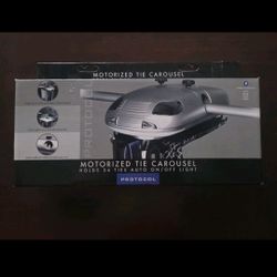 Protocol Motorized Tie Carousel Organizer Holds 54 Ties Auto On/Off Light