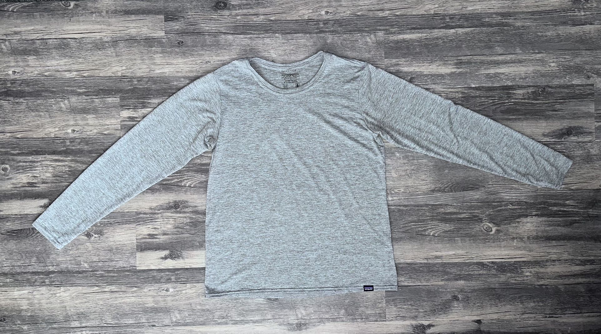 Patagonia Long Sleeve Crew Neck Capilene Cool Daily 50+ UPF Performance Shirt M