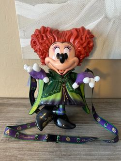 Hocus Pocus Disney Parks Halloween Minnie Light Up Sipper Winifred Sanderson  NEW $40