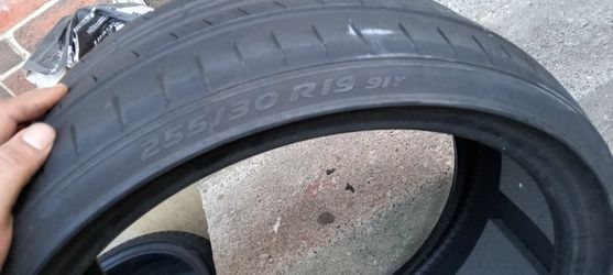 255/30/19 Pirelli Tire Just 1 Still Good
