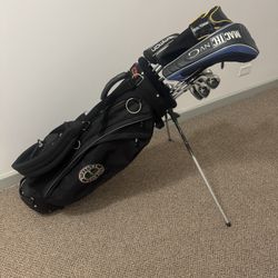 Complete Golf Set: Driver, Wood, Hybrid, Irons, Putter,  bag, Ect. Left Handed