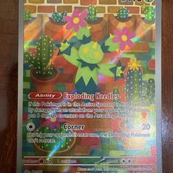 Pokemon Maractus 160/159 Illustration Rare Journey Together NM/M PACK FRESH