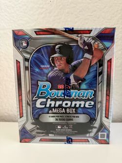 Topps Bowman Chrome Mega Box Major League Baseball - NEW