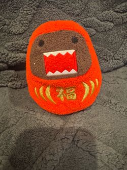 Domo-kun Daruma Plush Toy