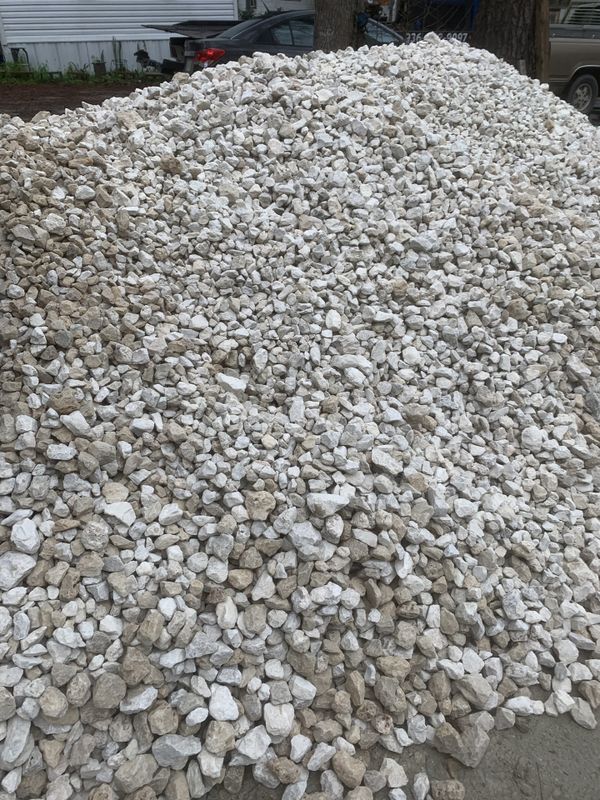 Limestone rock asphalt milled road base and sand for Sale in Houston, TX OfferUp
