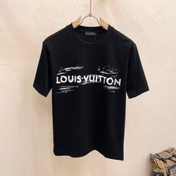 Louis Vuitton Black Summer T-shirt New 