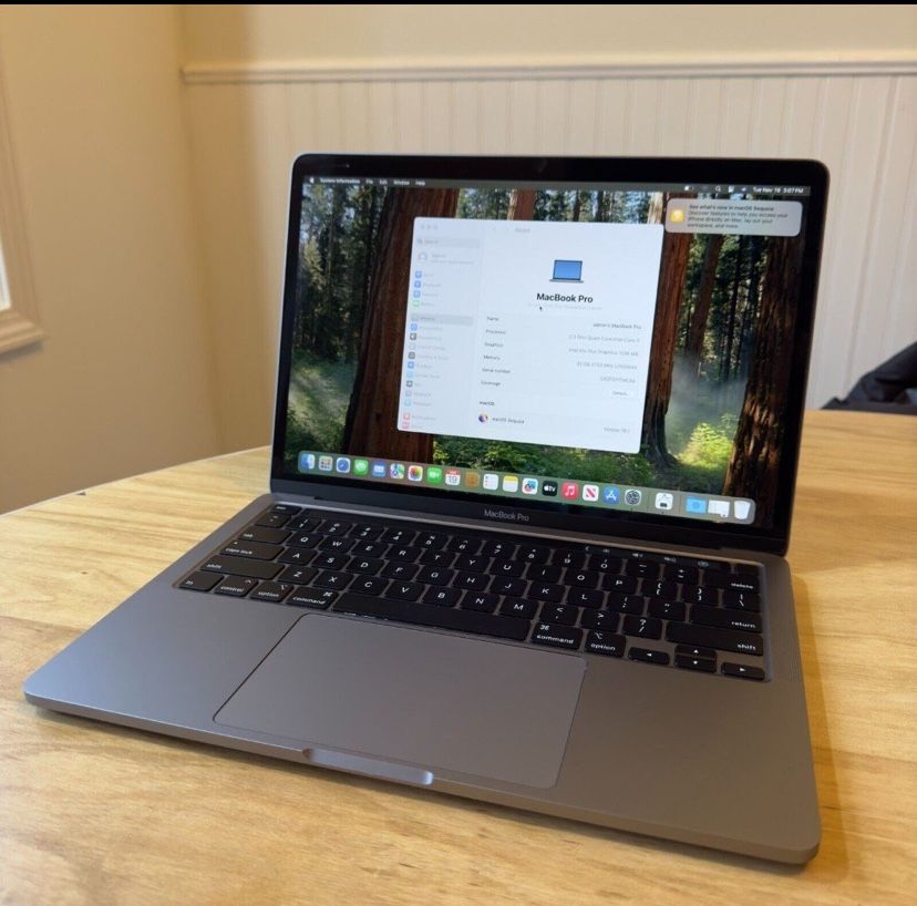 Apple Macbook Pro 2020 13" 2.3GHz i7 32GB Ram 1TB SSD - 42 Cycles - Great
