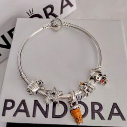 9.25 sterling silver authentic Pandora bracelet