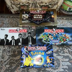 Monopoly Board Game Bundle 