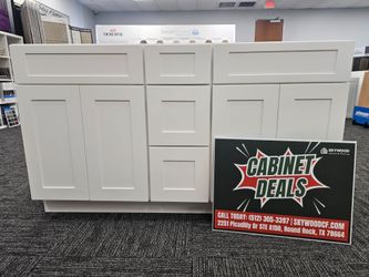 60 Inch Double Sink Bathroom Cabinet Vanity w/ Drawers – $300 (Free Delivery) $300